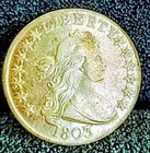 1803 Draped Bust Half Dollar — photo from another recent sale