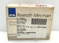 REXROTH 5631020002 3/2 WAY VALVE REPAIR KIT NEW FAST SHIPPING