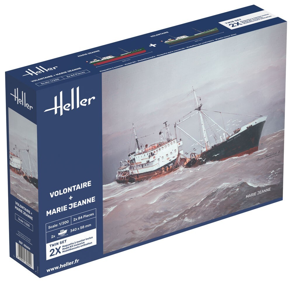 Coffret de collection Heller 85604 Twin Set plastique injecte premium