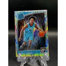 2018-19 Panini Donruss Optic Devonte Graham Rated Rookie Silver Shock Prizm #189