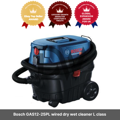 #ad #ad Bosch GAS12 25PL wired dry wet cleaner L class bare tool $333.87