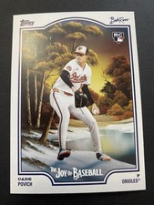 2025 Topps X Bob Ross the Joy of Baseball - Cade Povich #83 (RC)