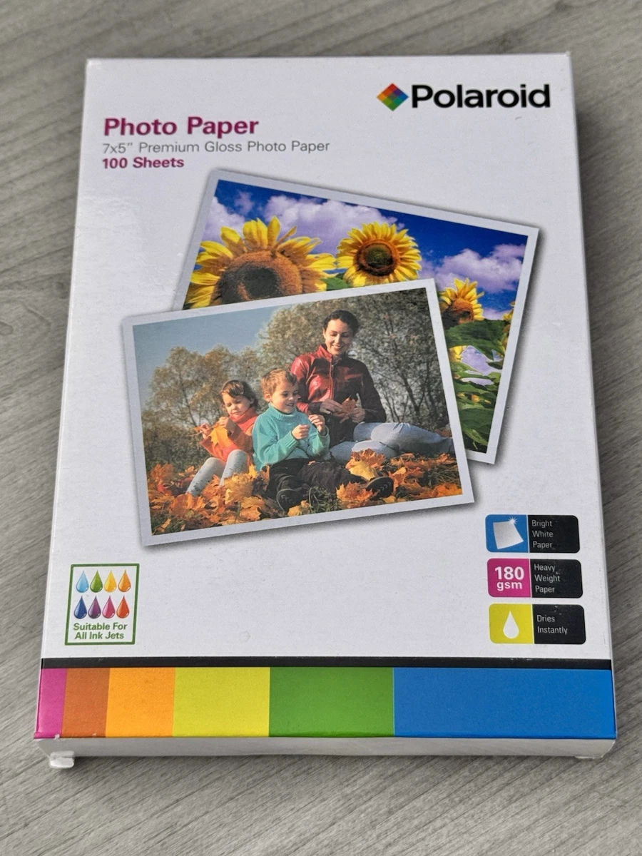 PAPIER PHOTO POUR Imprimante Polaroid ZINK - 30 PHOTOS / 3x4(7,62x10,16cm) EUR 60,00 - FR