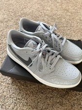 Size 9.5 - Air Jordan 1 Golf Low Wolf Grey Gum for sale online | eBay