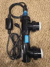  Aqua Ultraviolet 15 Watt UV Clarifier No Wiper White A00030 + NEW EXTRA UV Bulb