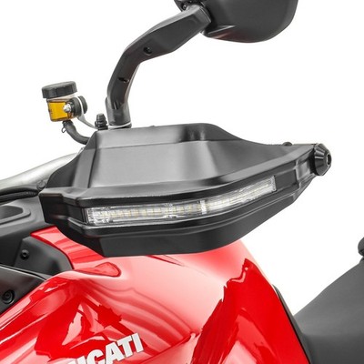 Motorrad Handprotektoren / Handschützer mit LED Blinker Motoguard HP11