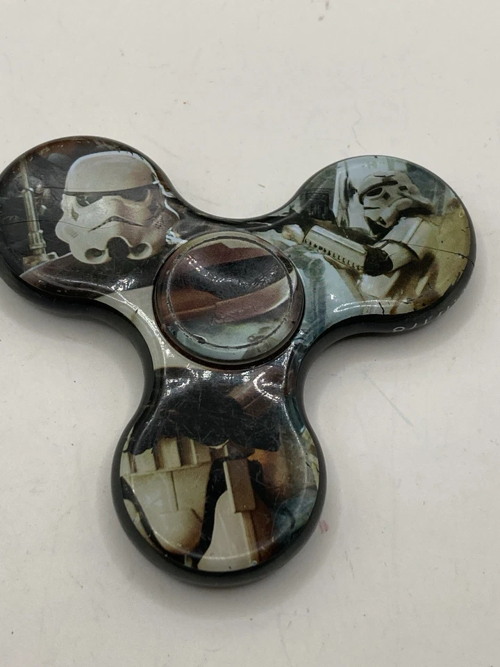 Stormtrooper Spinner Disney Star Wars juguete giratorio inquieto y cubo inquieto blanco Foto 2 de 4