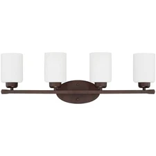 HomePlace by Capital Lighting 115241BZ-338 OPEN BOX Dixon Bathroom Vanity Light