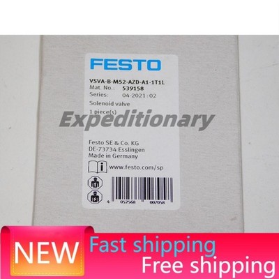 US FREE TAX New FESTO VSVA-B-M52-AZD-A1-1T1L 539158 Solenoid Valve Module 145PSI