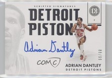 2017-18 Panini Encased Scripted Signatures 88/99 Adrian Dantley Auto HOF 07qw