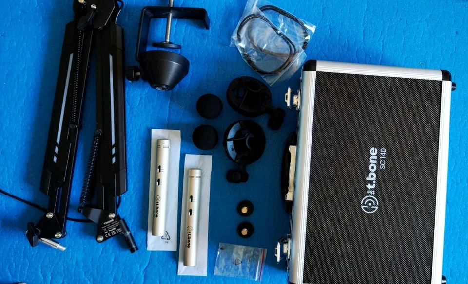  t.bone SC 140 Stereoset Bundle, Inkl. Koffer+LED Arm - Bild 3 von 4