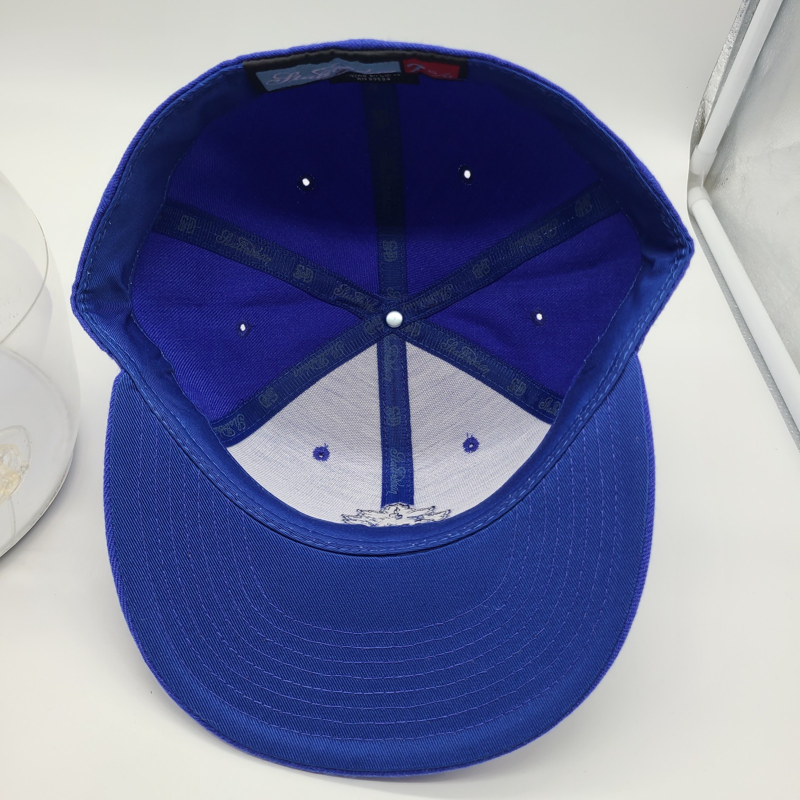 Toronto Maple Leafs Blue Stall & Dean Fitted Size 7 5/8 Hat Cap NWT Patch Logo
