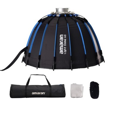 Amaran Light Dome 60 24''/60cm Parabol-Softbox mit Schnellverschluss und Gitter