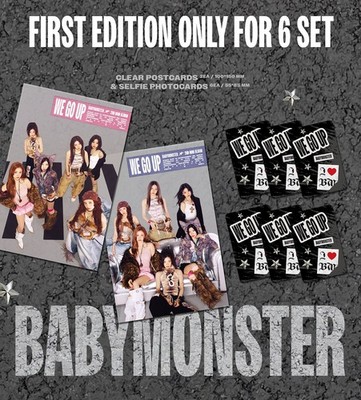 GIFT] BABYMONSTER 2nd Mini Album [ WE GO UP ] PATTERN Ver | eBay