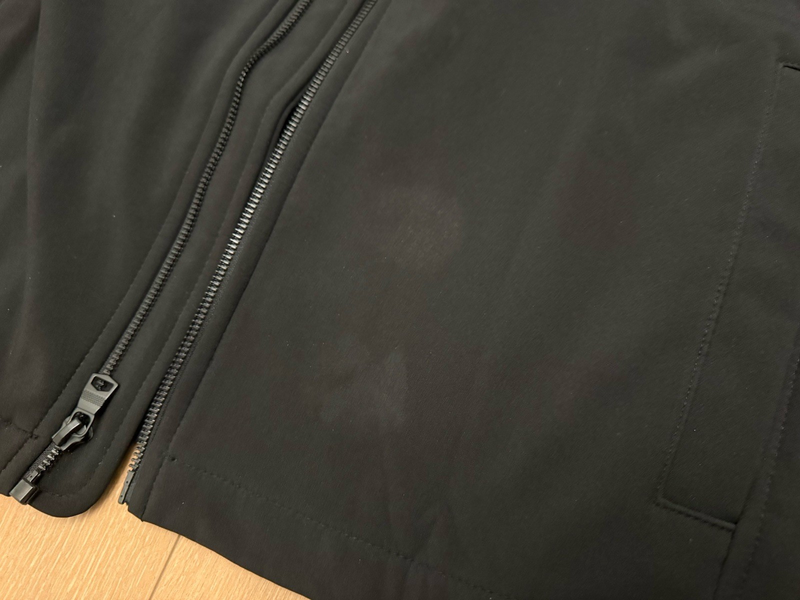 Calvin Klein Softshell Jacket Small Black Full Zi… - image 3