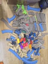 LOT OF 130 PIECES Thomas The Train Plastic Tracks Gullane Hit Toy Trackmaster