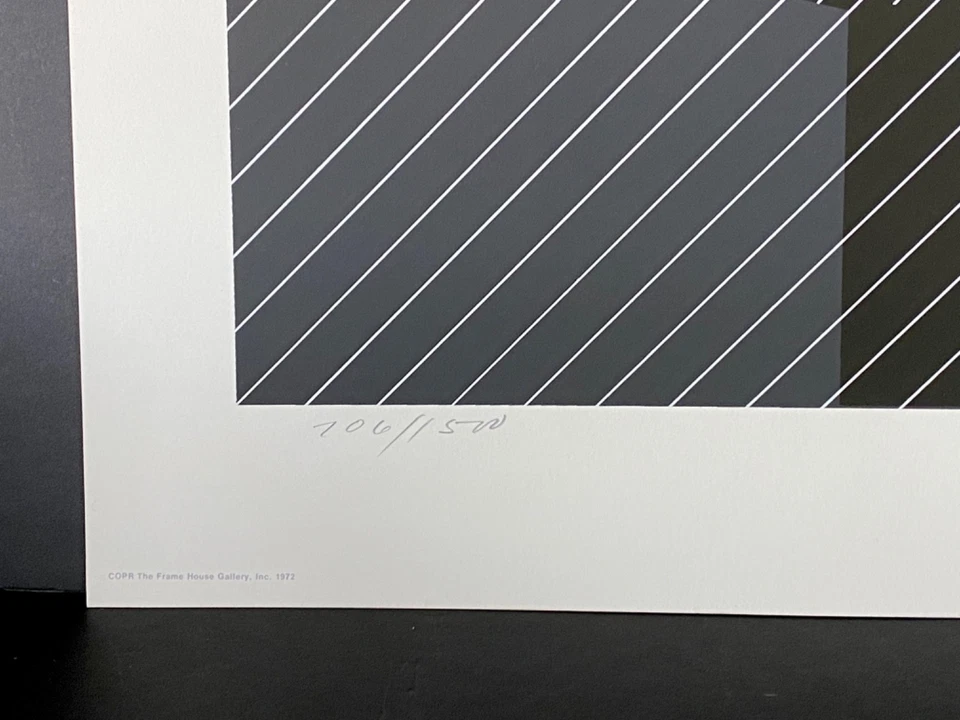 Charles Charley Harper 鹈鹕倾盆大雨复古印刷品 1972 年签名 #706 of 1500 — 第 3/4 张图片