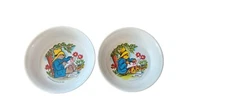 Vintage Paddington Bear Bowls SiLite Inc 1981  And 1983 