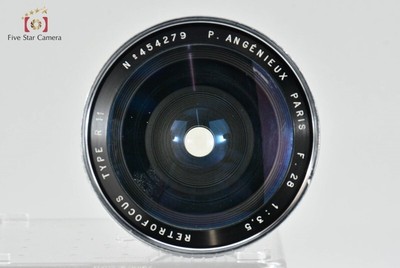 P.ANGENIEUX 28mm f/3.5 RETROFOCUS TYPE R11 for M42 Mount | eBay