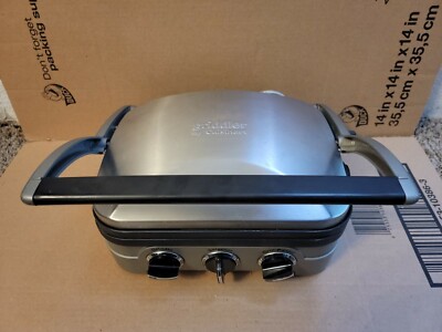 Cuisinart Griddler Panini Sandwich Press Griddler Series Cuisinart