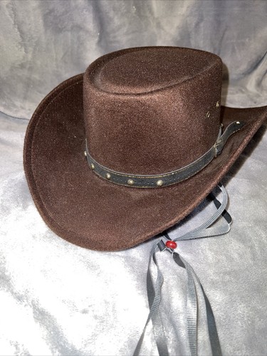 Faux Felt Wide Brim Western Express 