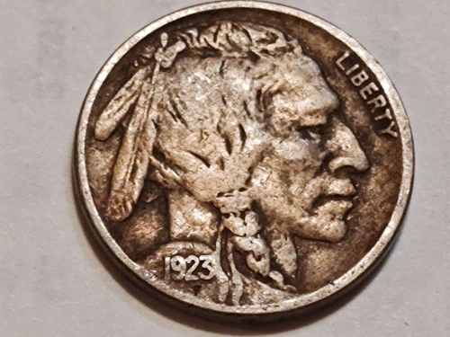 1923 Buffalo Nickel Vf/Xf