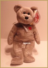 Ty Beanie Baby UK Exclusive Harrod's Shooting Star the Bear Grey MWMT's