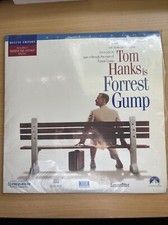 Forrest Gump Laserdisc LD Tom Hanks Deluxe Widescreen 2 Disc Set Laser Disc