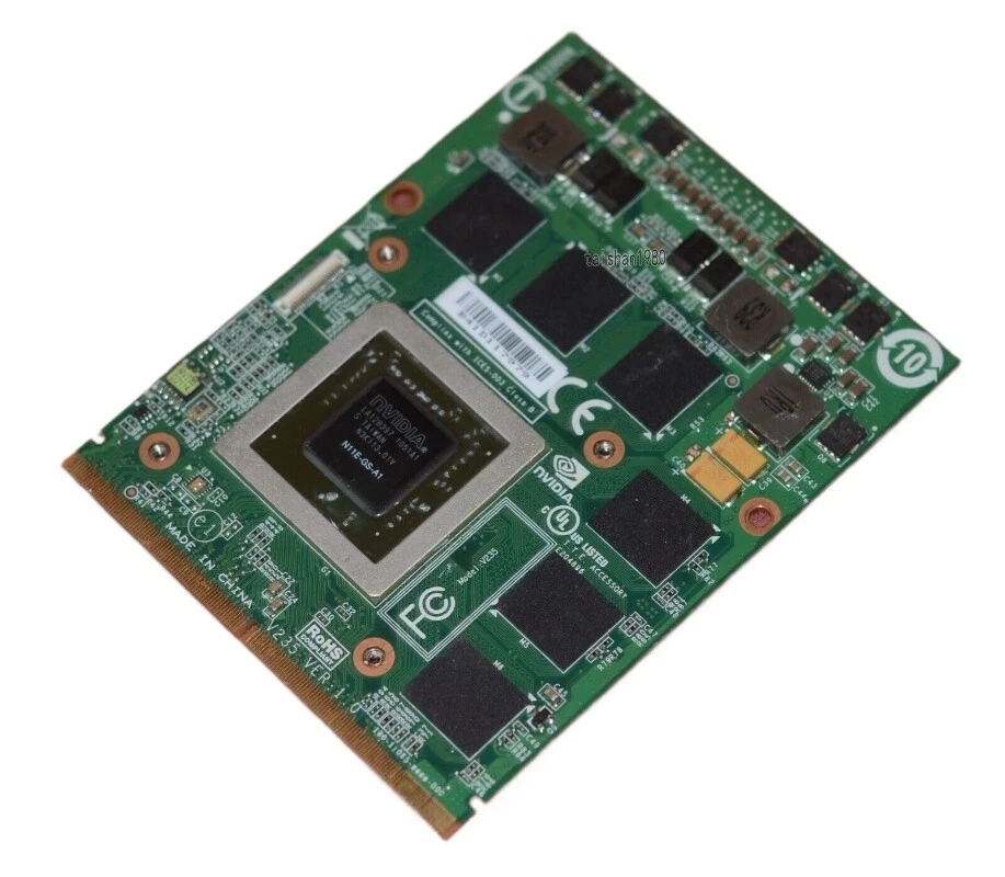 DELL ALIENWARE M15X M17X NVIDIA GTX460M 1.5GB DDR5 VIDEO CARD CN-0479NV - Image 2 of 3