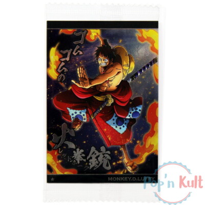 One Piece Wafer Card   Monkey D. Ruffy N No.7-01 [JAP] Bandai Vol. 7 NEU