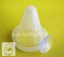 WHITE BEST Aquarium Cone Feeder Red Worms Live Frozen Brine Discuss Fish Shrimp