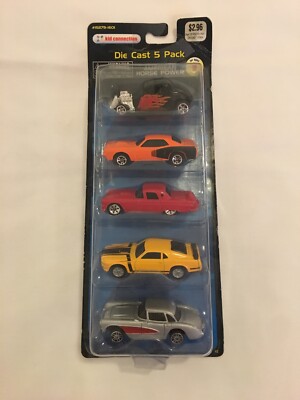 Kid Connection American Horse Power 5 Pack Die Cast Cars