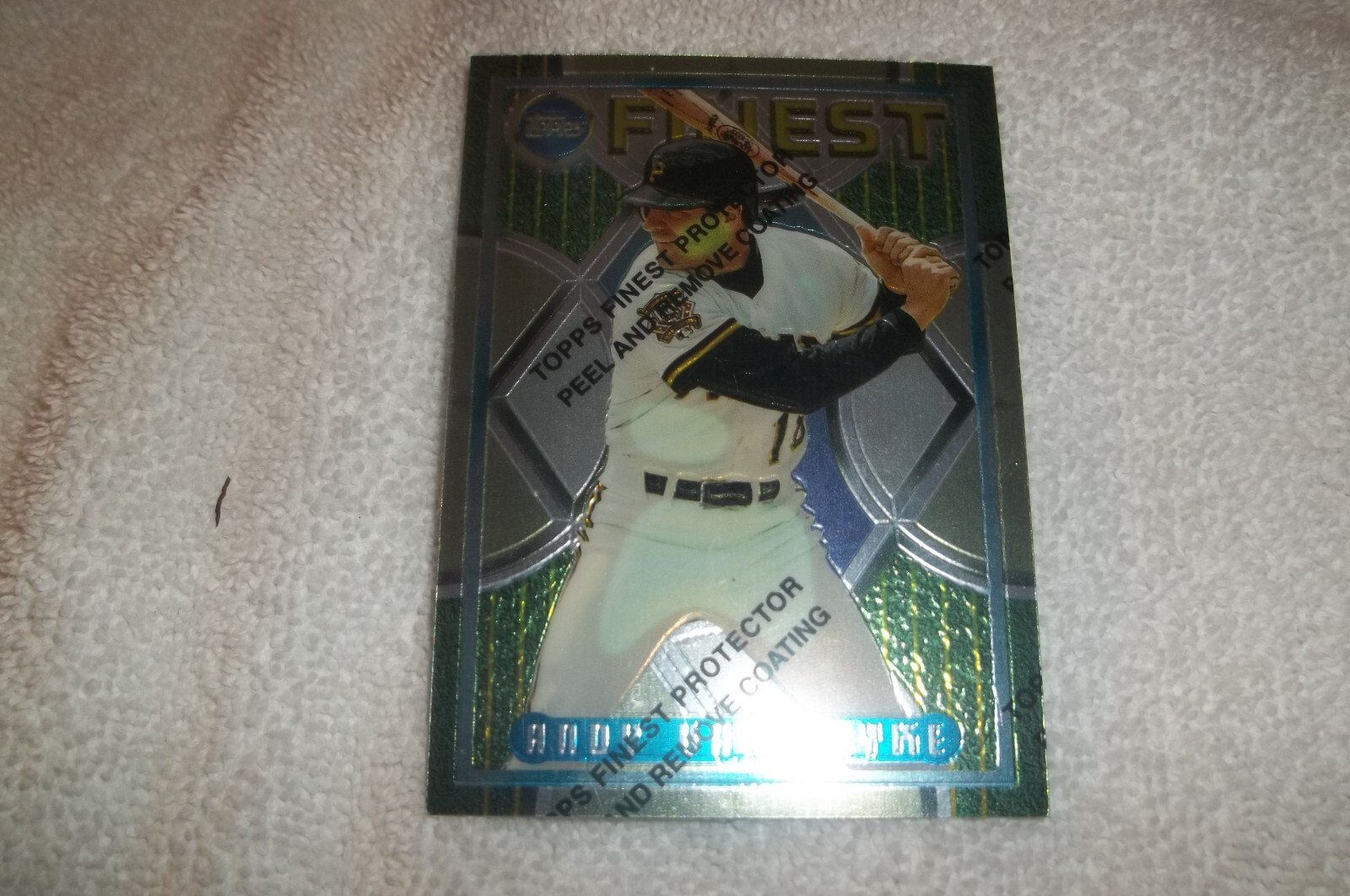 1995 Finest With Protective Coating Andy Van Slyke