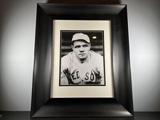 Rare Babe Ruth B/W Photo 8x10” 1914 Rookie Year Boston Red Sox In 16x20” Frame