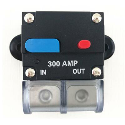 300 Amp 0 2 4 Gauge Wire 12V Circuit Breaker Fuse Car Boat Manual Reset Switch