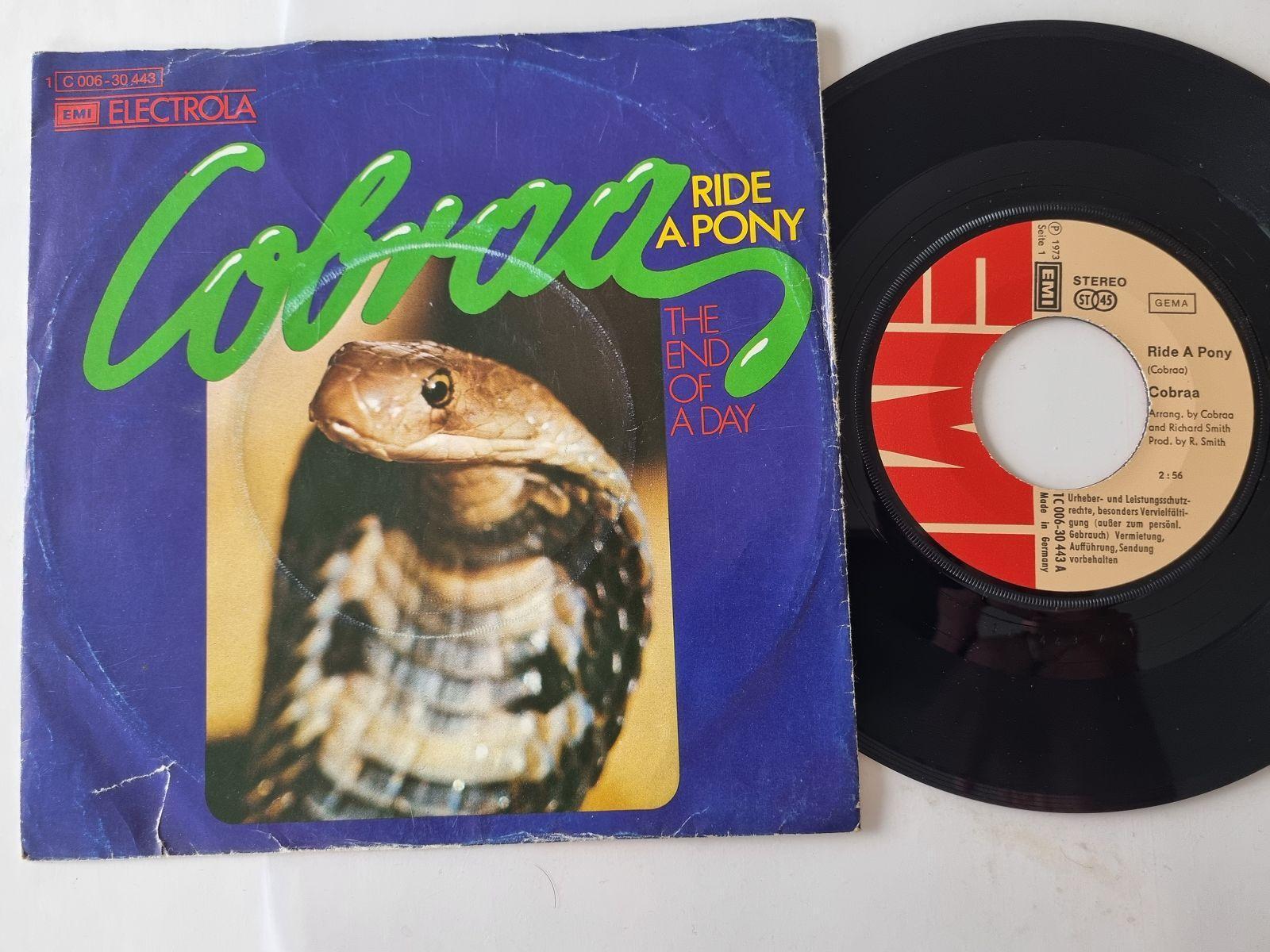 7"" Single Cobraa - Ride a pony Vinyl Germany