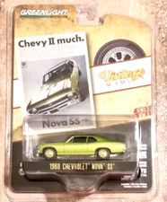 Greenlight Vintage Ad Cars-1968 Chevy Nova SS-1:64 39050-A