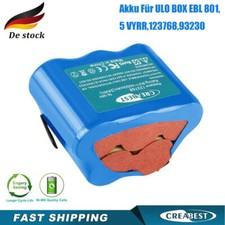Akku Batterie Für ULO BOX EBL 801 5 VYRR 123768 93230 Zündapp 6V 4000mAh Ni-MH