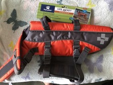 Top Paw Orange Life Jacket Size Medium: Dogs 30-55 lbs New