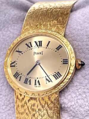 Piaget 18k Yellow Gold Watch