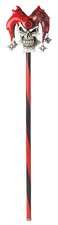 Evil Psycho Jester Pimp Joker Cane Costume Accessory
