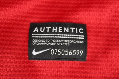 ♢﻿新品♢﻿Nike Manchester United Sサイズ 長袖 Manchester United jersey Authentic 100% Nike Size S 2013-2014 #14