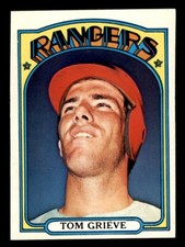 1972 Topps Baseball #609 Tom Grieve NM/MT *d2