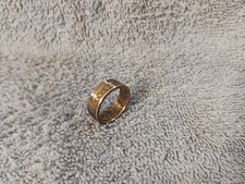 1996 Washington Quarters, Handmade Coin Ring, Size 6 -1/2 clad