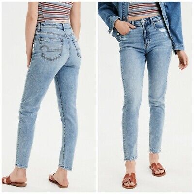 American eagle women's mom jeans high 