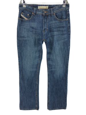 Jeans Droits Réguliers Vintage DIESEL Pour Hommes Taille W34 L34