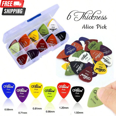 Gitarren-Plektren verschiedene Größen 50/30 Stck. Gitarren-Plektren Akustik-E-Gitarren-Plektren NEU 