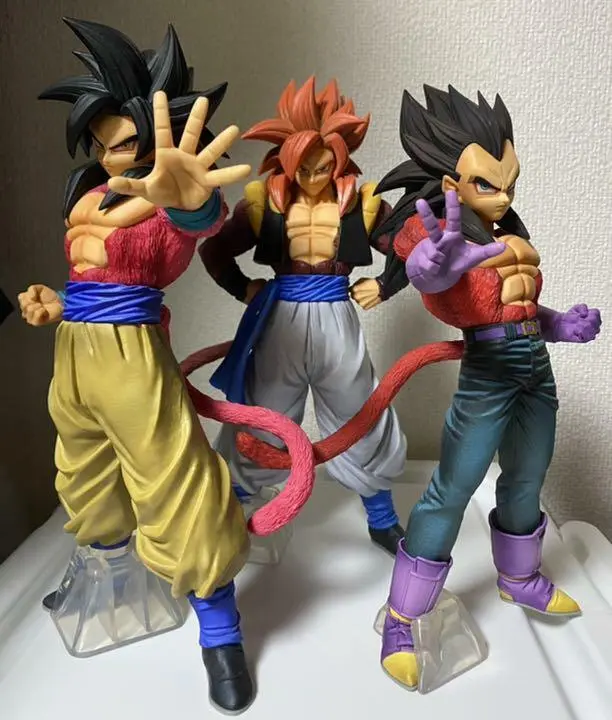 Dragon Ball GT Gogeta & Son Goku & Vegeta Figure Full Set Ichiban kuji A &  B & C