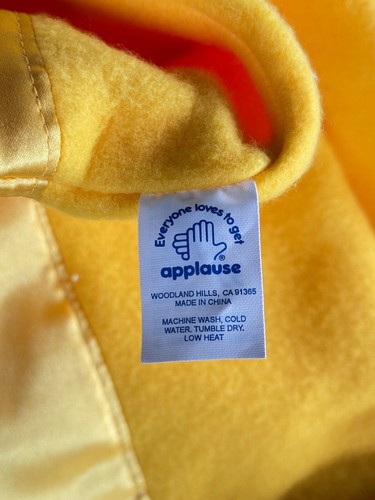 Vintage Sesame Street for Baby BIG BIRD Lovie Lovey Blanket Plush Applause Tag - Picture 14 of 16