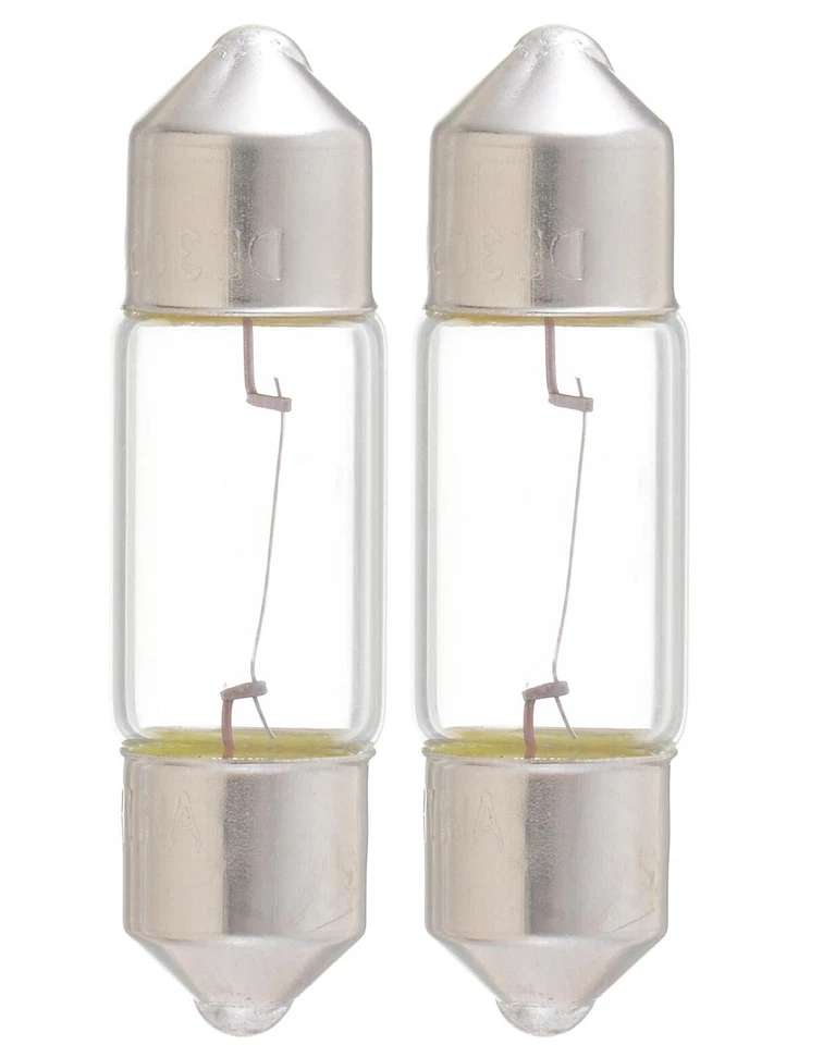 Philips LongerLife DE3175 10W Two Bulbs Interior Dome Light Replace Stock Lamp - Image 3 of 4